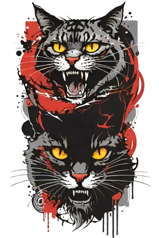 Background Behind Cheshire Cat Mixing Designs