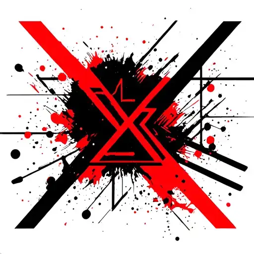 Triangles Lines Connecting Different