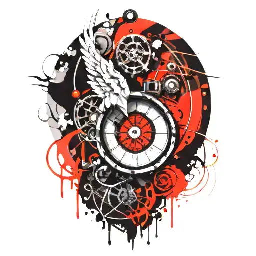 Wiccan Style Tattoo Design