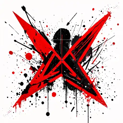 Triangles Lines Connecting Different