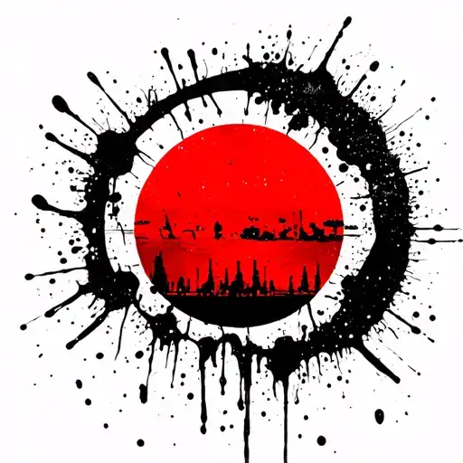 Rising Sun In A Universe