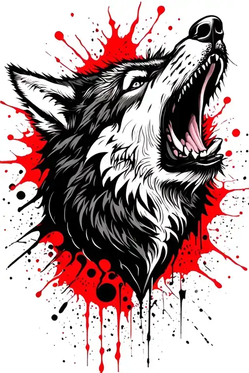 Electric Wolf Howling