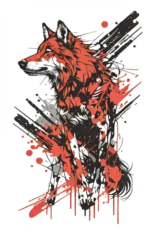 Wolf Trash Polka Style