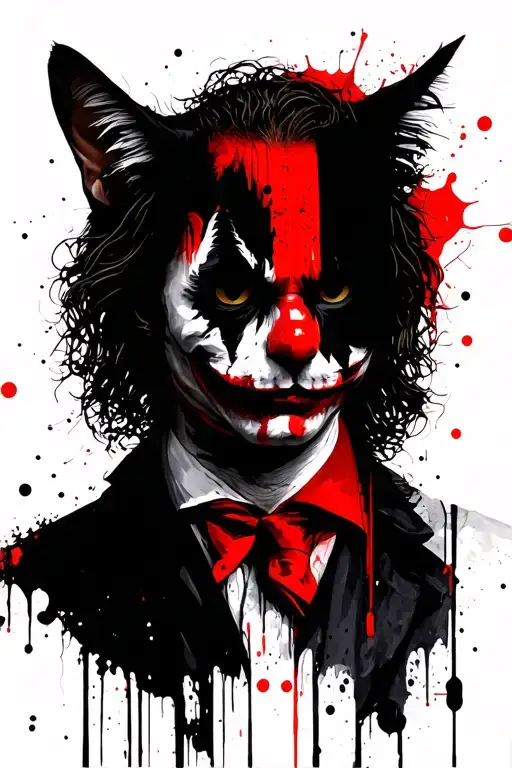 Chishersky Cat Joker Heath Ledger
