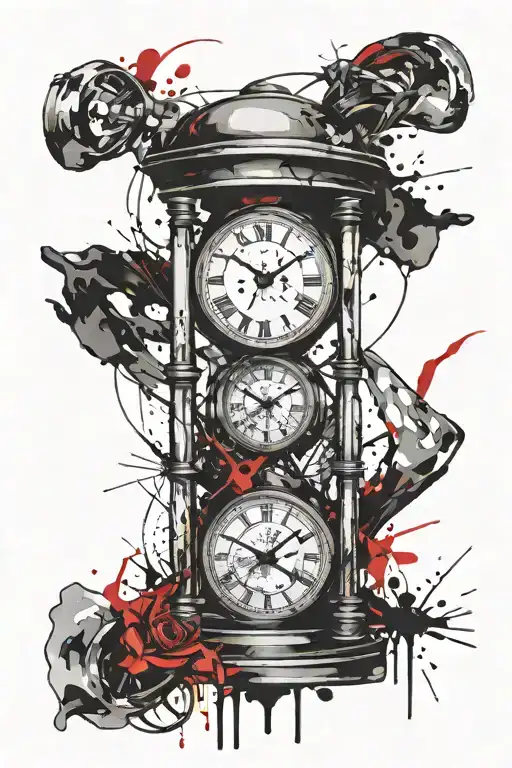 Time Watch Hourglass