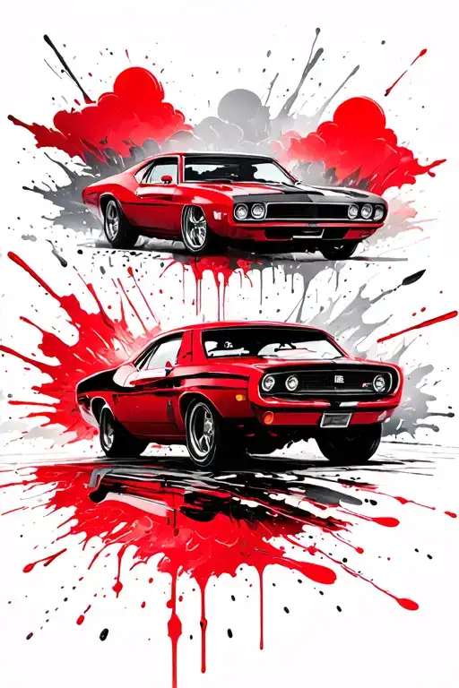 Cars And Include Clouds Inside And Back Look Of Car And 1 Front