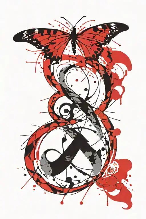 Infinity Symbol And Letter C