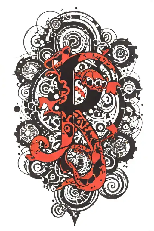 Infinity Symbol And Letter C