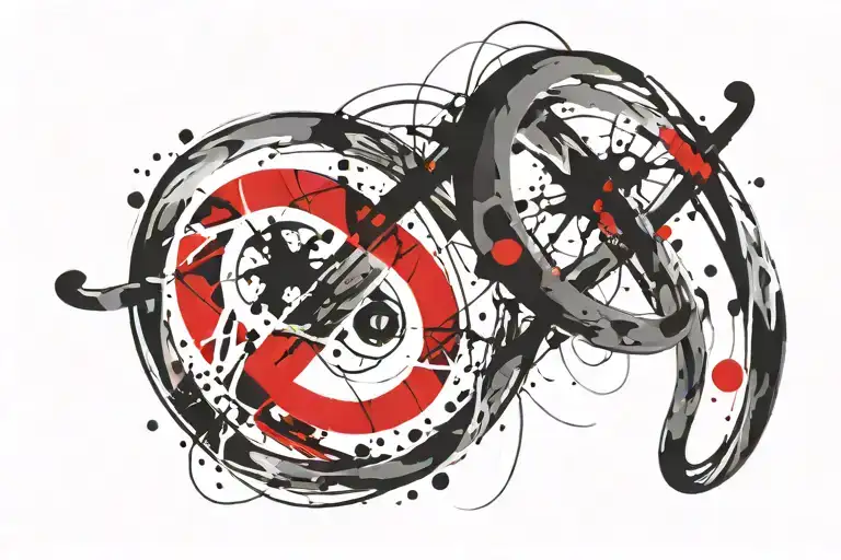 Infinity Symbol Made Of C Letters