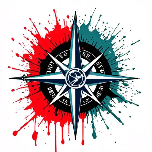 Seattle Mariners Compass Rose