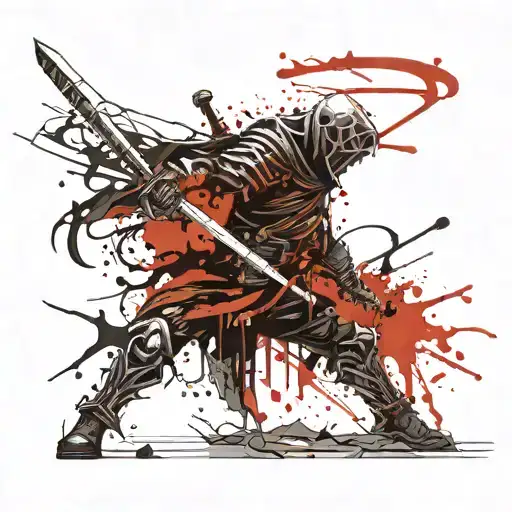 Death Knight With Sword