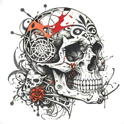 Death Skull Middle Ages