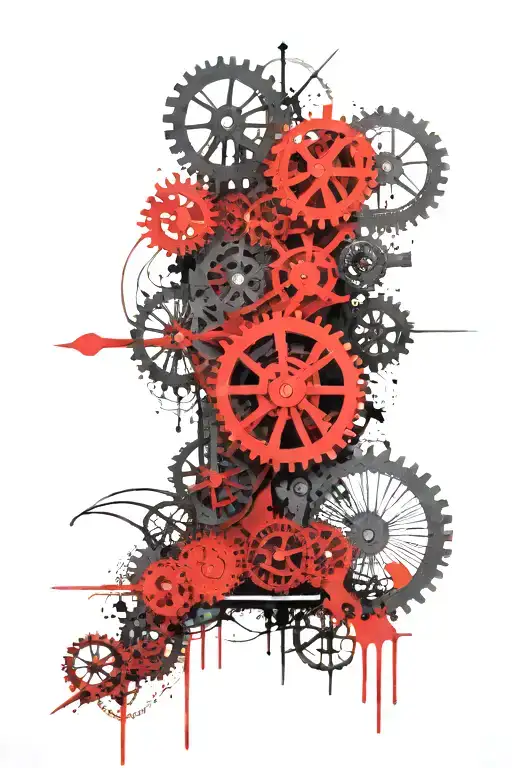 Sand Clock Gear Wind