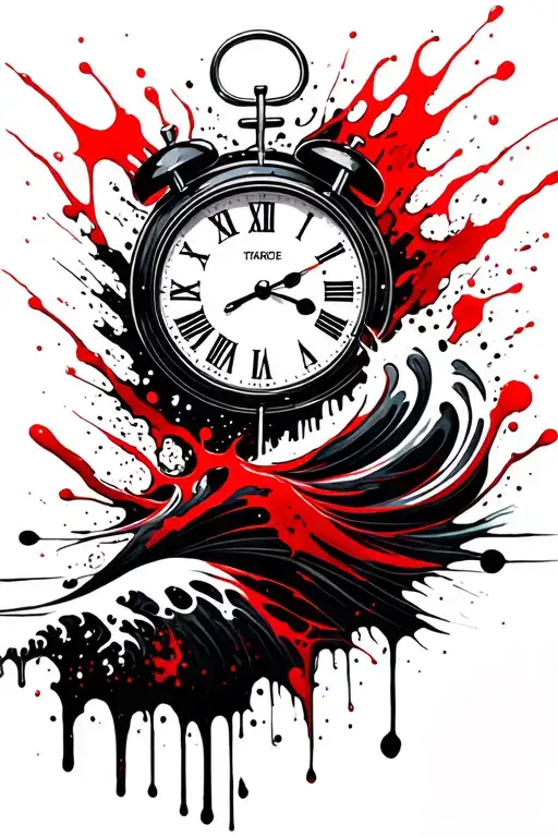 Waves Brought Back The Time Clock