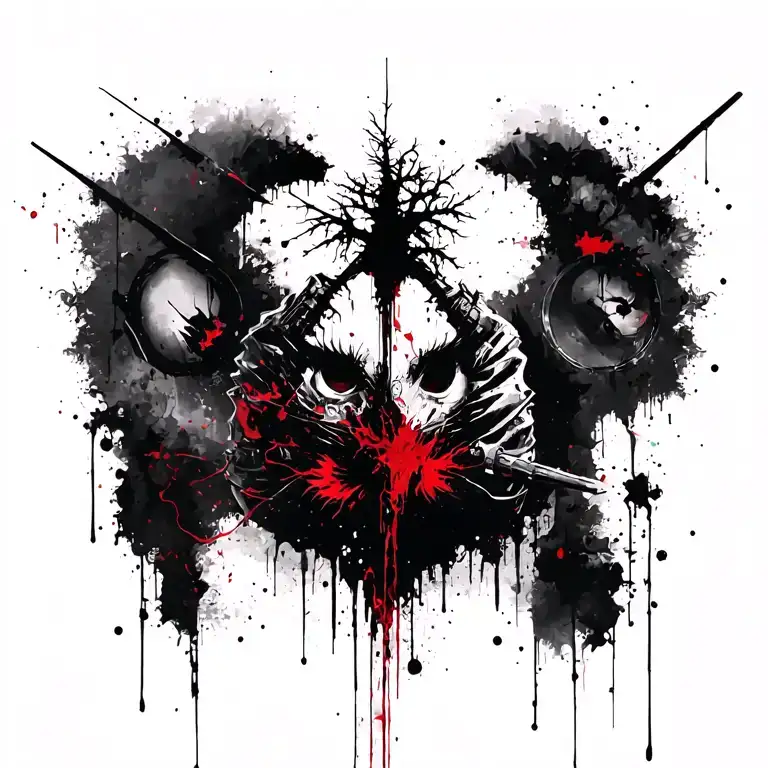 Warrior Angles Incorporating Elements Like Trees