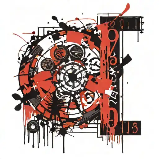 Date O 31 05 2024 In Latin Numerals And Children's Palms On The Edges