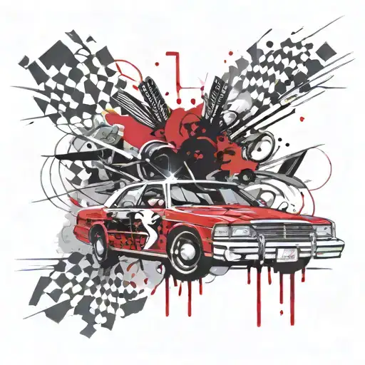 Ford Crown Victoria Dragster