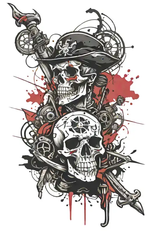 Skul Dead Moment In Pirate Style