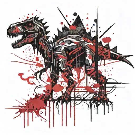 Dinosaur Shoots Lasers