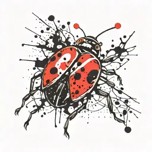 Fuck Cancer With A Ladybug Warrior