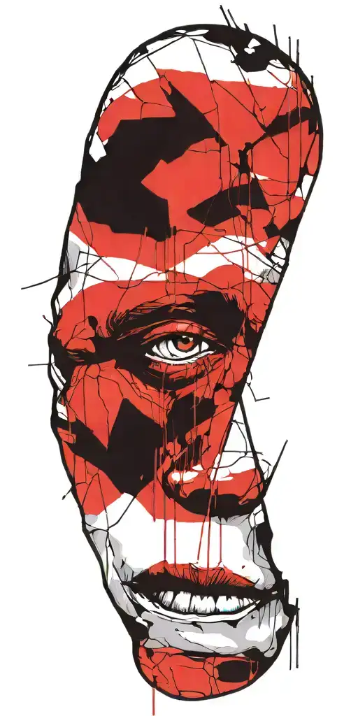 Kaleidescope Minotaur Head