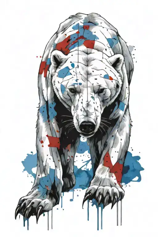 Polar Bear With A Blue Nose