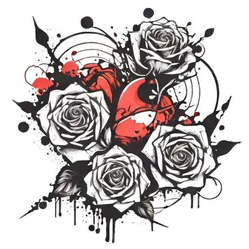 Heart Melting And Turning Into A Rose