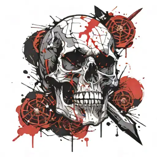 The Skull Is A Weapon Death Is Darkness