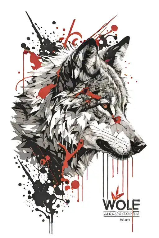 Wolf Face Blood