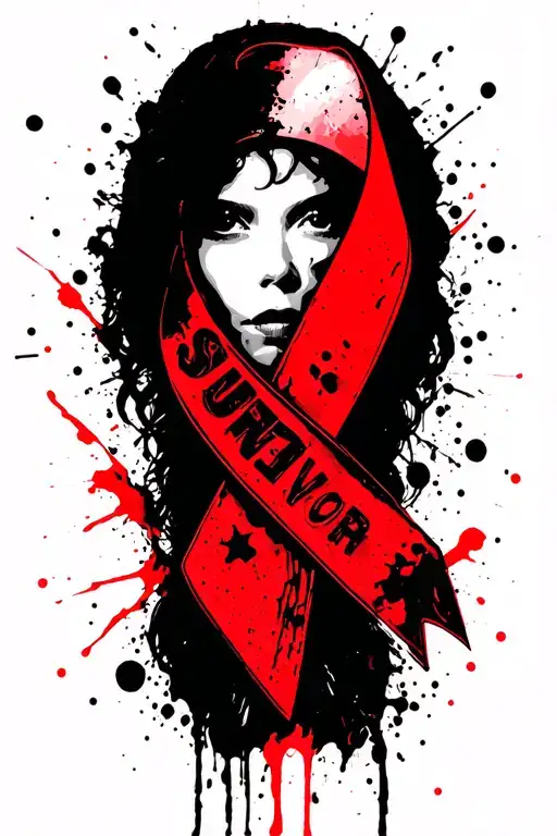 Domestic And Sexual Assult Survivor Ribbon Intertwined