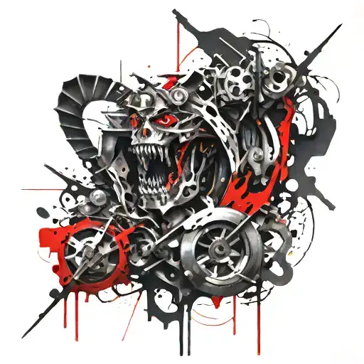 A Tattoo About Pain That Turns Into Acceptance