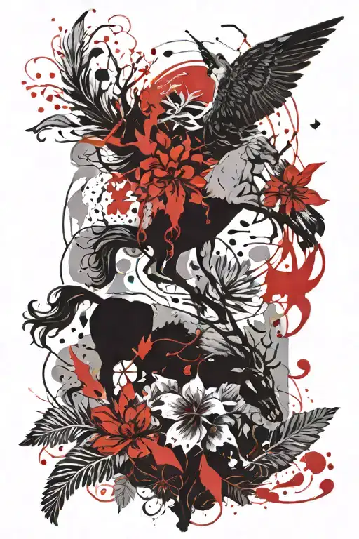 Greek Mythology With Nature And Wildlife