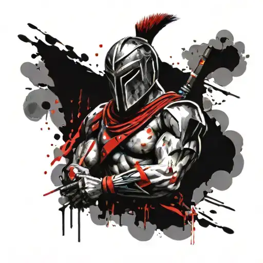 Spartan With Red Trim