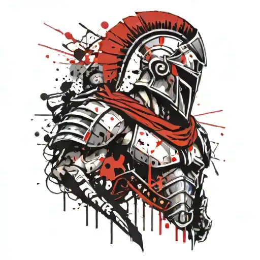 Spartan With Red Trim