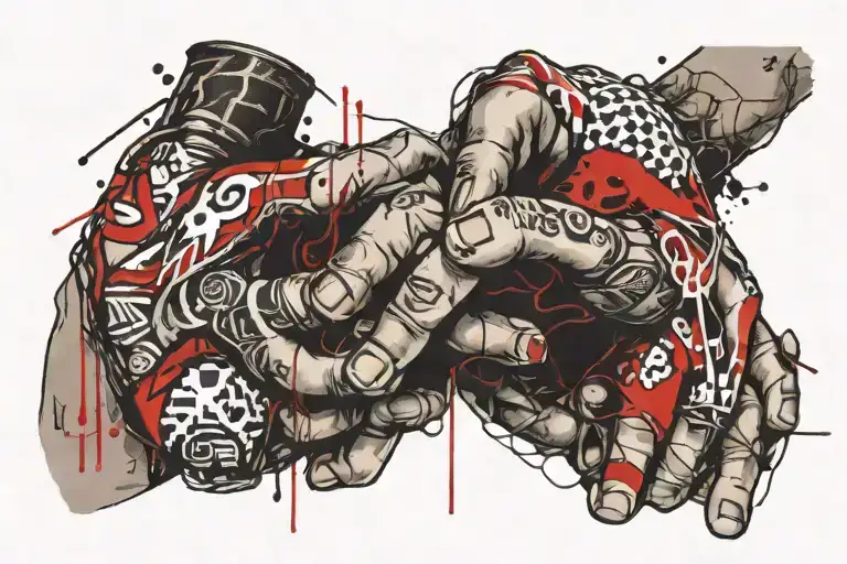 Tribute To My Son Holding Hands