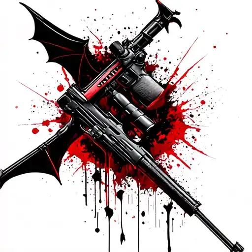 Bat With A Sniper Rifle