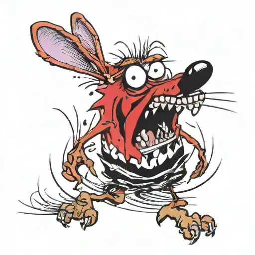 Courage The Cowardly Dog Cartoon How Warrior