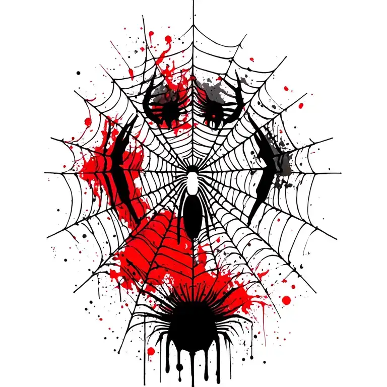 Spiderweb Intricately Woven