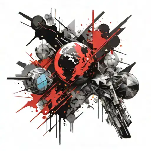 Water Earth Sky Space