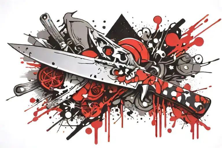 Chef Knife With Sobriety