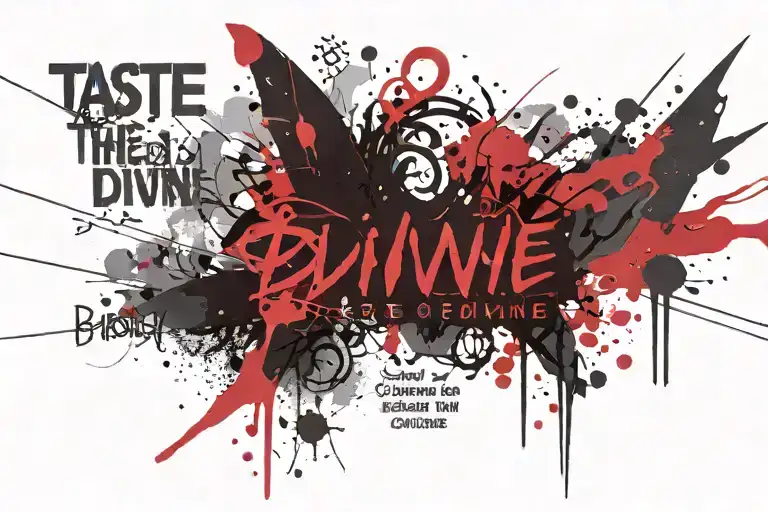 Taste Of The Divine Quote Written