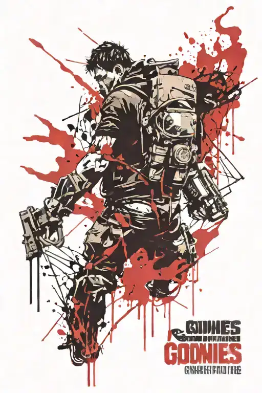 Background Goonies Never Die ' Man Breaking Chians 2024