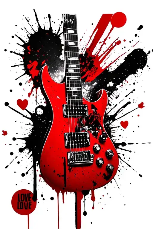 Punk Rock Hermitage No Love Guitar Love Music