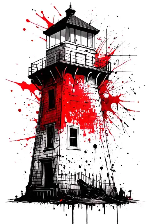 Light House With Mother Marry