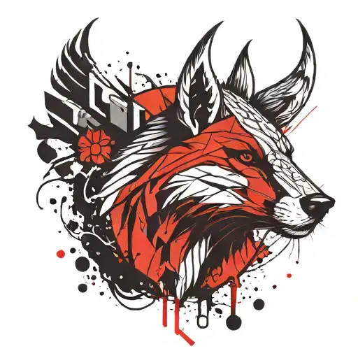 Forearm Tattoo Nordic Viking Runes Totem Animal European Badger