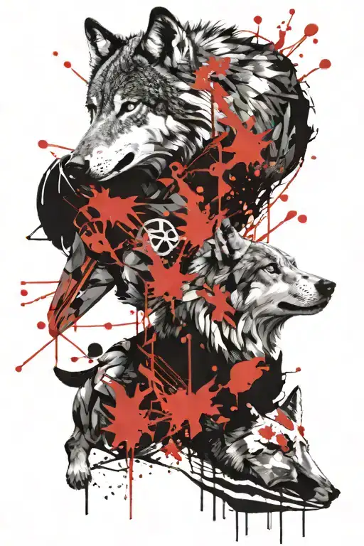 Wolf And She-wolf