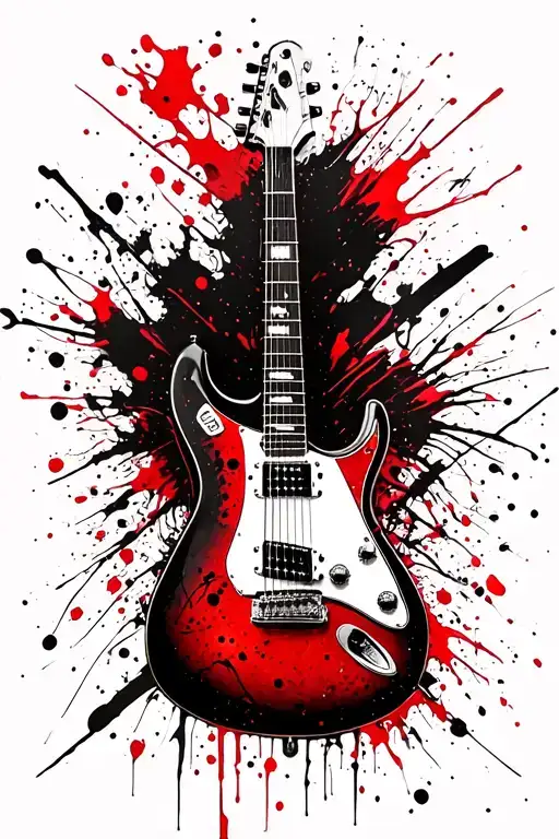 Breeded Electric Guitar