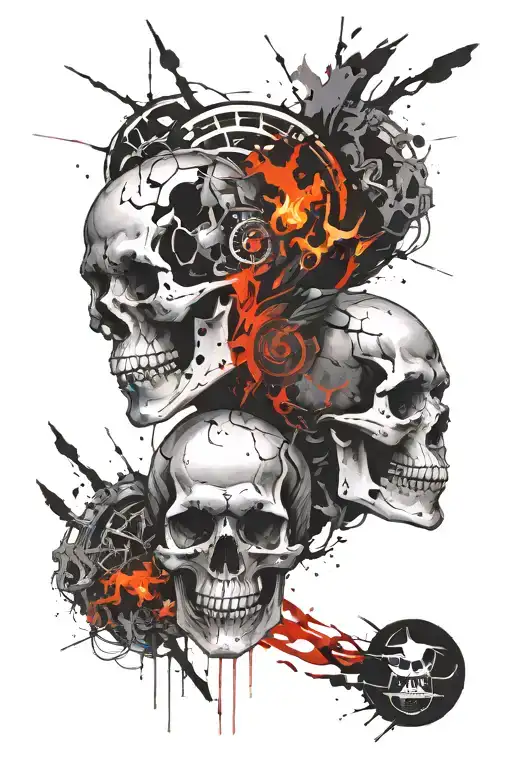 Skulls And Fire Rising