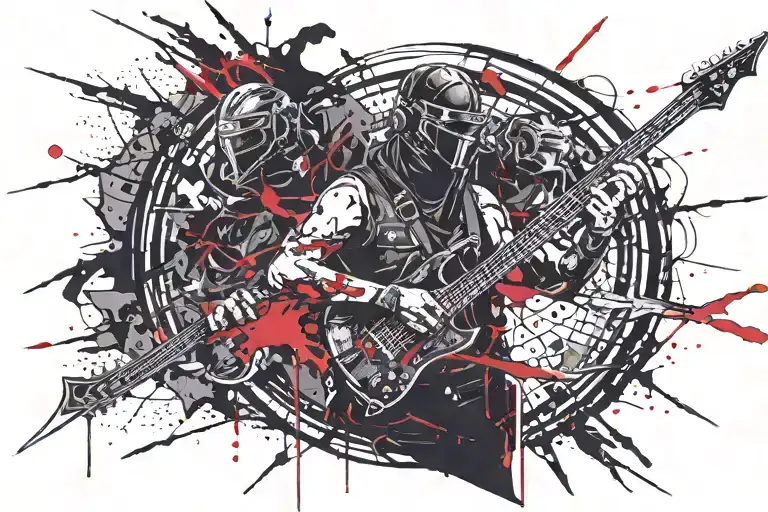 Metallica Anger Ninja