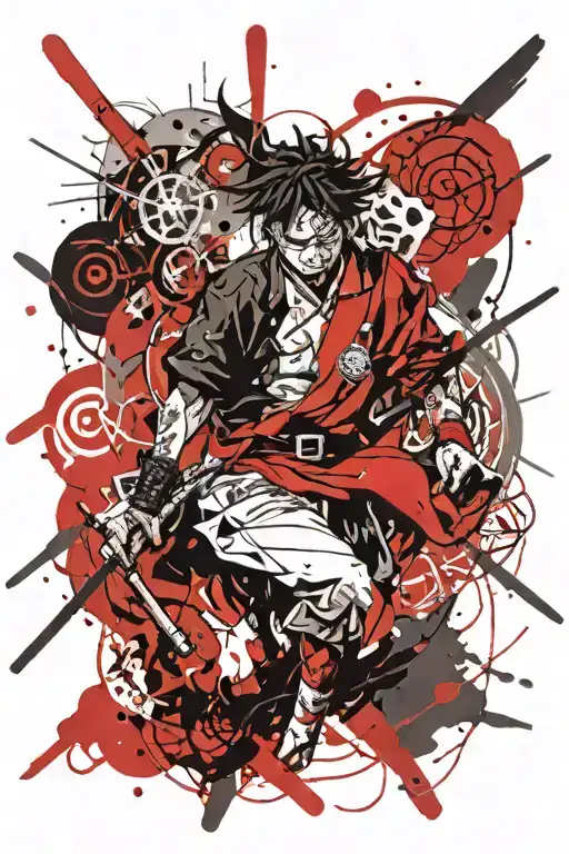 Demon Slayer Charakter Anti Style